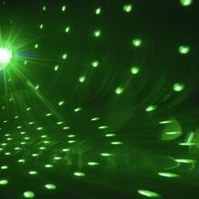 EUROLITE Spiegelkugelset 20cm mit LED-RGB-Spot FB